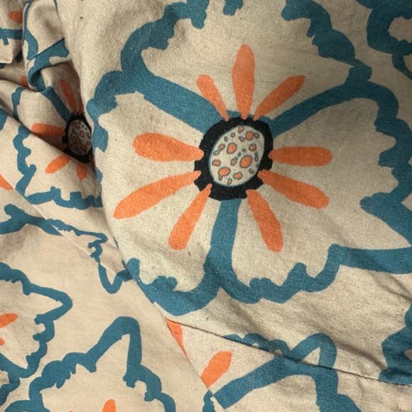 Atelier 1756 x Anthropologie Pastel Pink Nadia Ruffle Floral One-Sleeve Romper - Picture 7 of 11